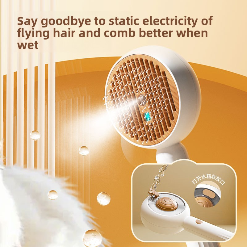 Anti-Static Pet Spray Hair Removal Comb