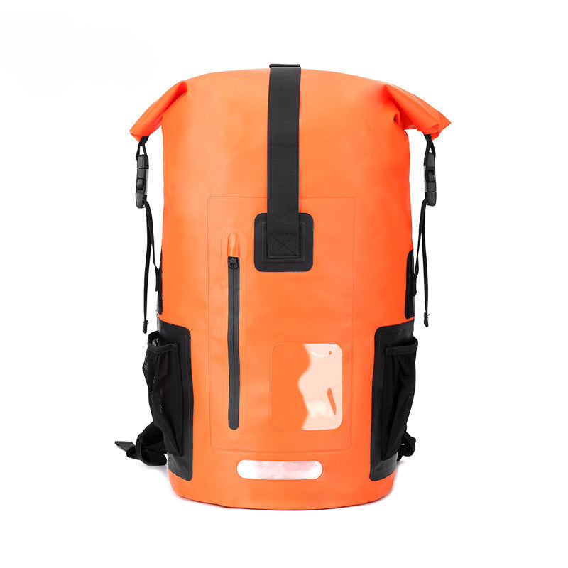 35L Large Capacity Waterproof Backpack Outdoor Waterproof Bag Hiking Camping Stream Trekking 500D Double Shoulder Backpack
