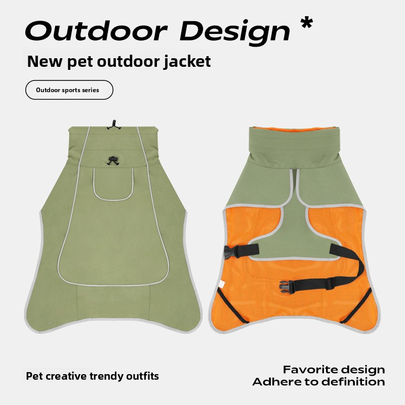 Windproof Waterproof Pet Dog Jacket