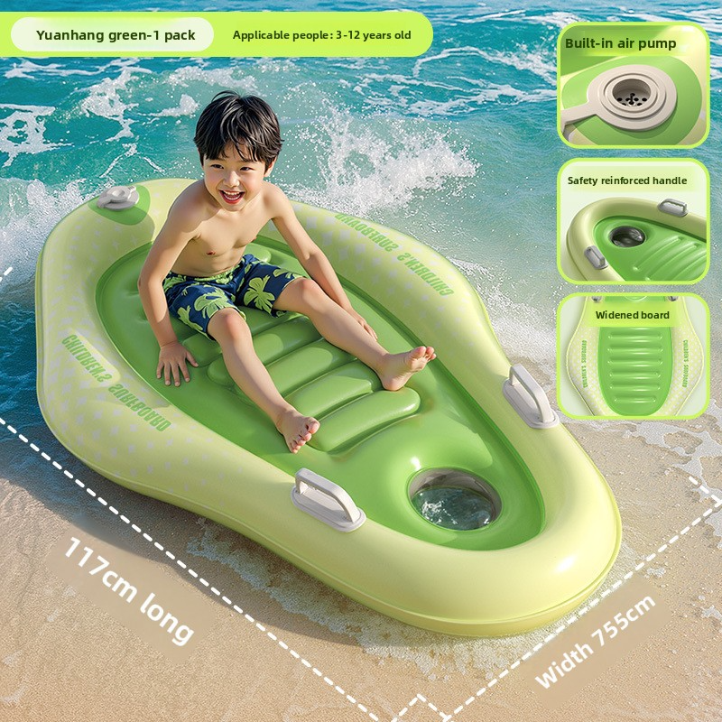 Inflatable Surf Board for Kids with Handle