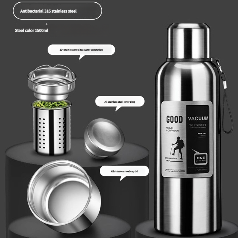 316 Stainless Steel Outdoor Travel Hiking Portable Insulated Cup