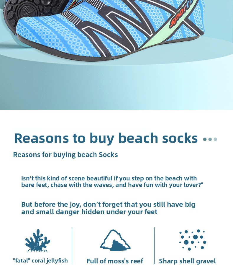 Barefoot Beach Socks