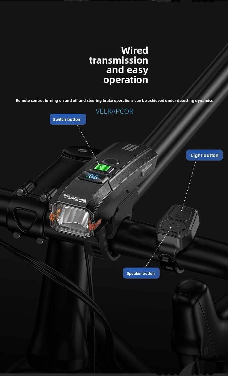 Portable Bicycle Night Riding Front Light