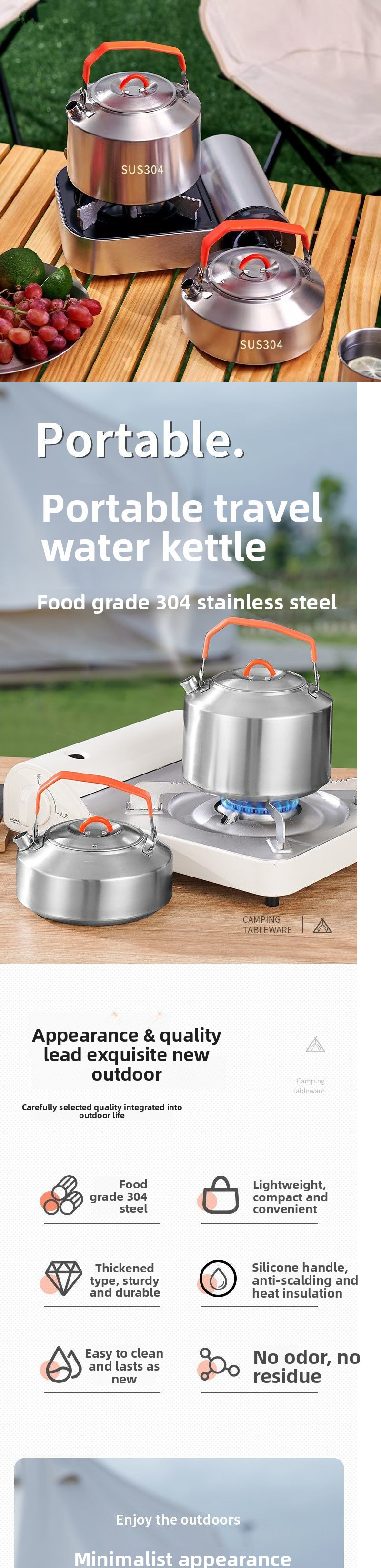 Portable Camping Kettle