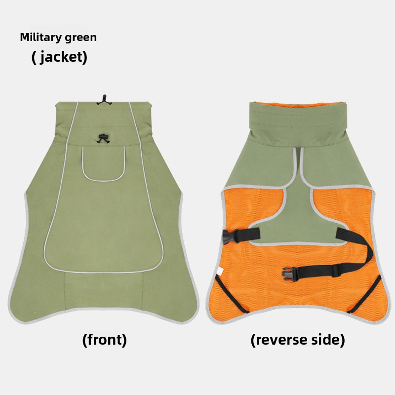Windproof Waterproof Pet Dog Jacket