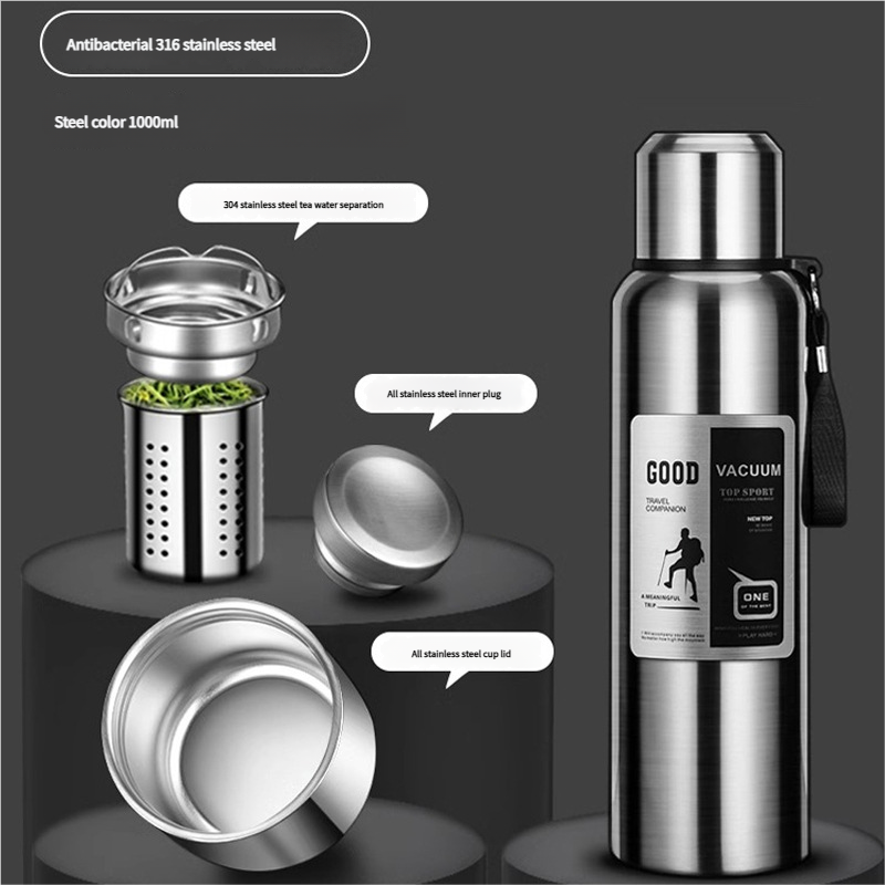 316 Stainless Steel Outdoor Travel Hiking Portable Insulated Cup