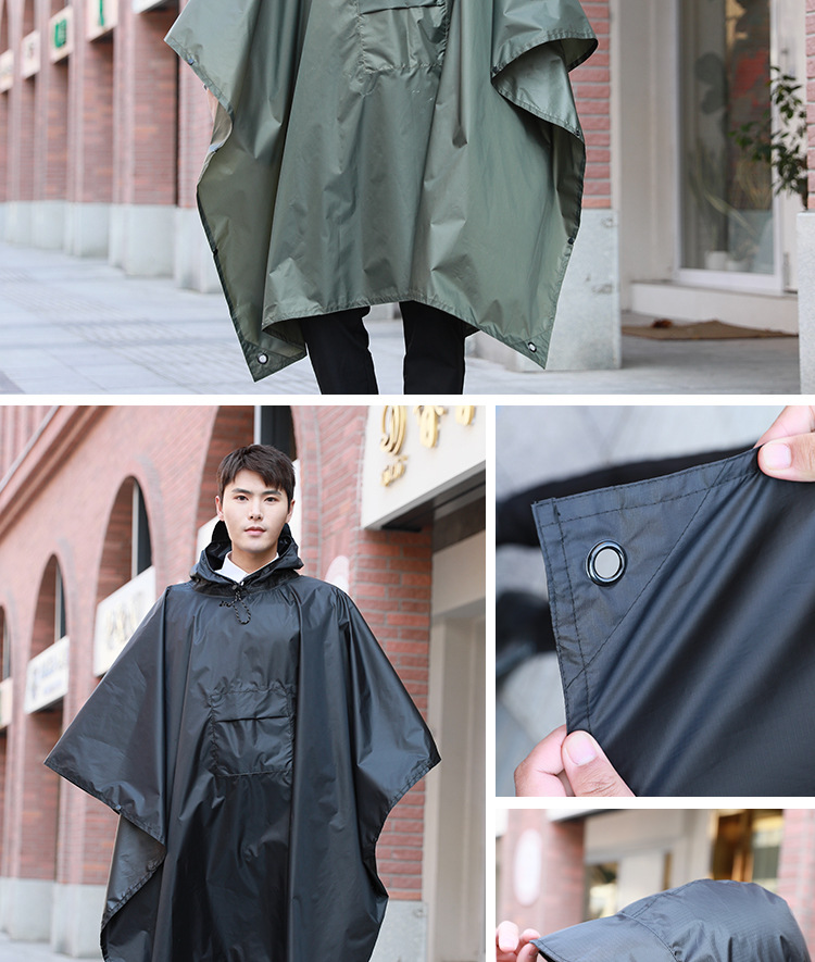 Multi-Functional 3-in-1 Outdoor Raincoat