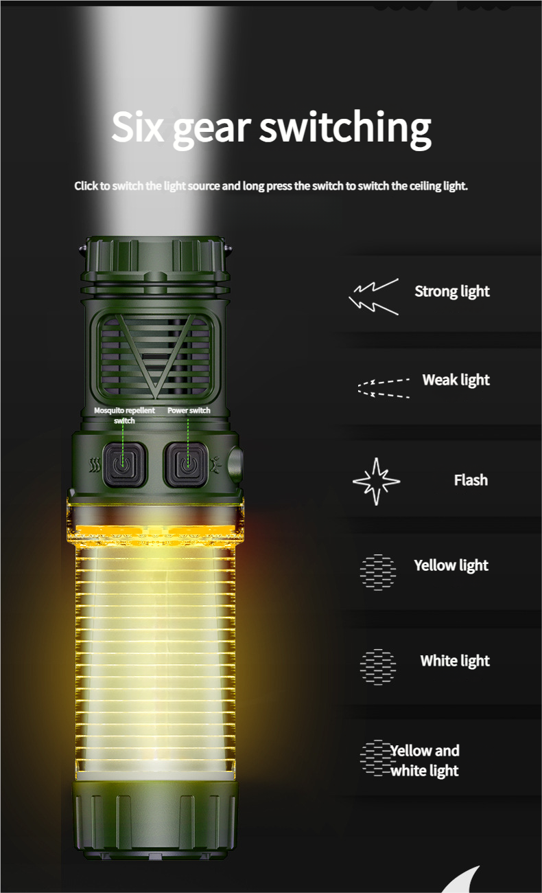 Camping Light with Mosquito Repellent Function