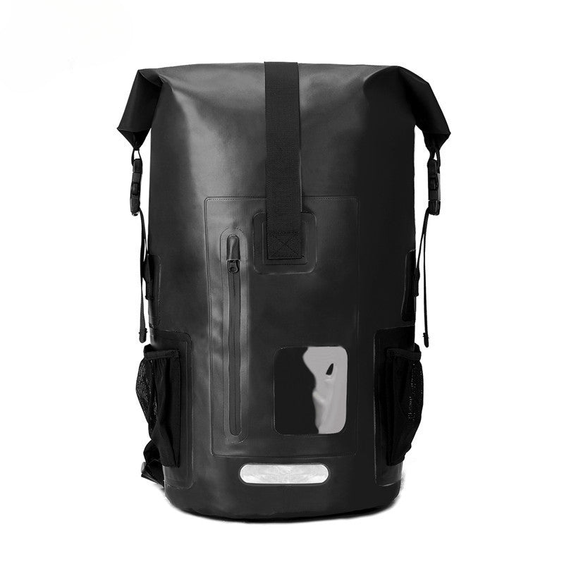 35L Large Capacity Waterproof Backpack Outdoor Waterproof Bag Hiking Camping Stream Trekking 500D Double Shoulder Backpack