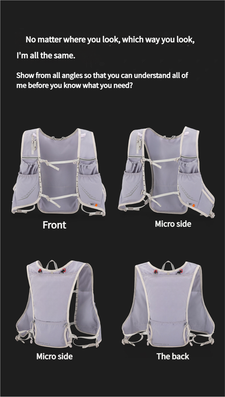 Running Hydration Vest Backpack