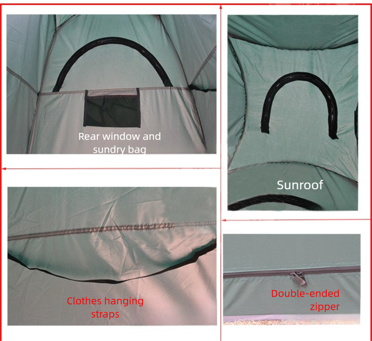 Portable Outdoor Shower Tent