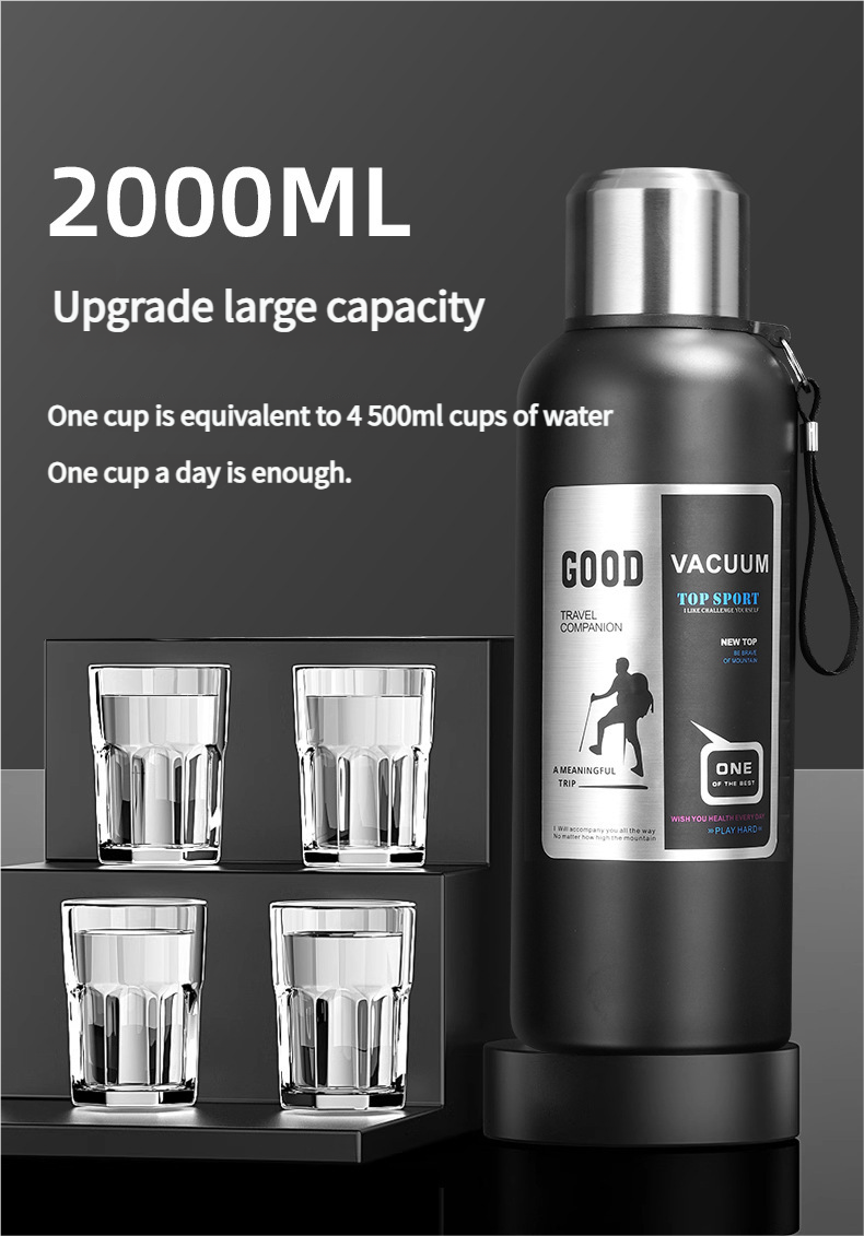 316 Stainless Steel Outdoor Travel Hiking Portable Insulated Cup