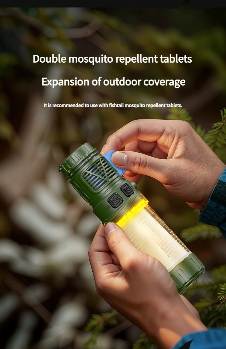 Camping Light with Mosquito Repellent Function