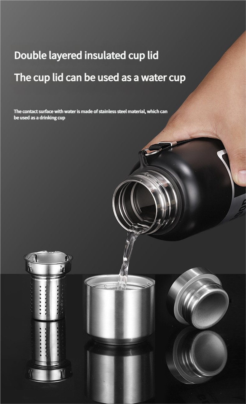 316 Stainless Steel Outdoor Travel Hiking Portable Insulated Cup