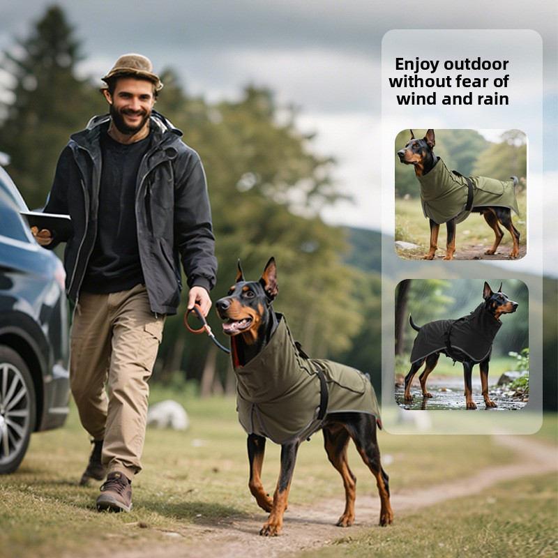 Windproof Waterproof Pet Dog Jacket