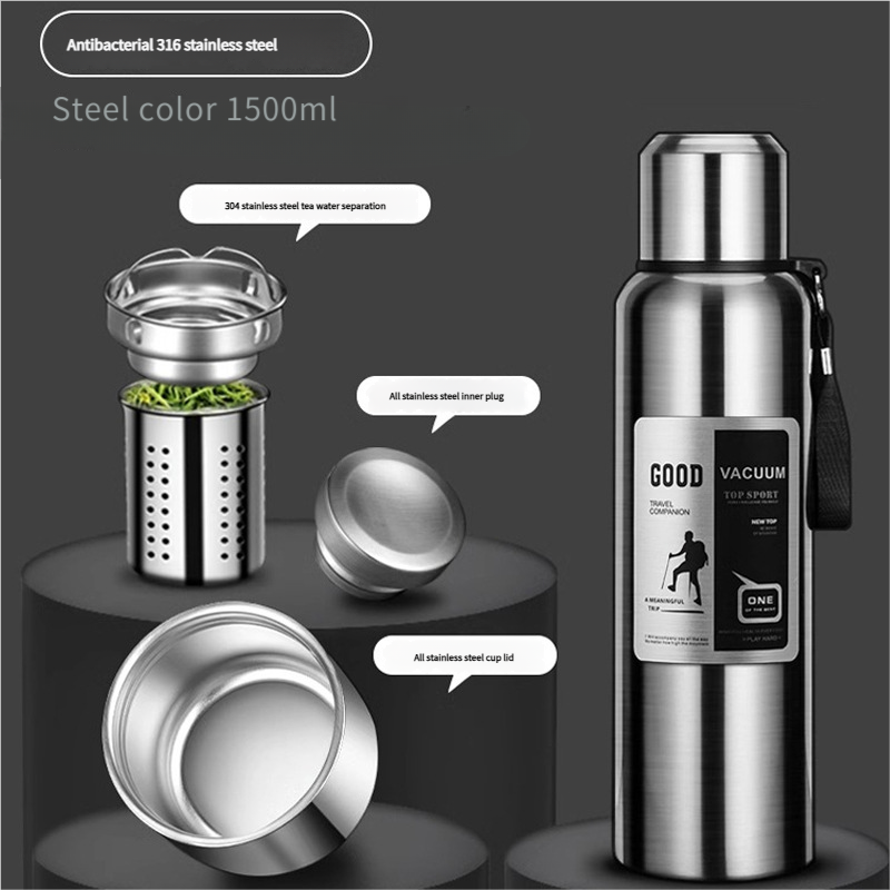 316 Stainless Steel Outdoor Travel Hiking Portable Insulated Cup