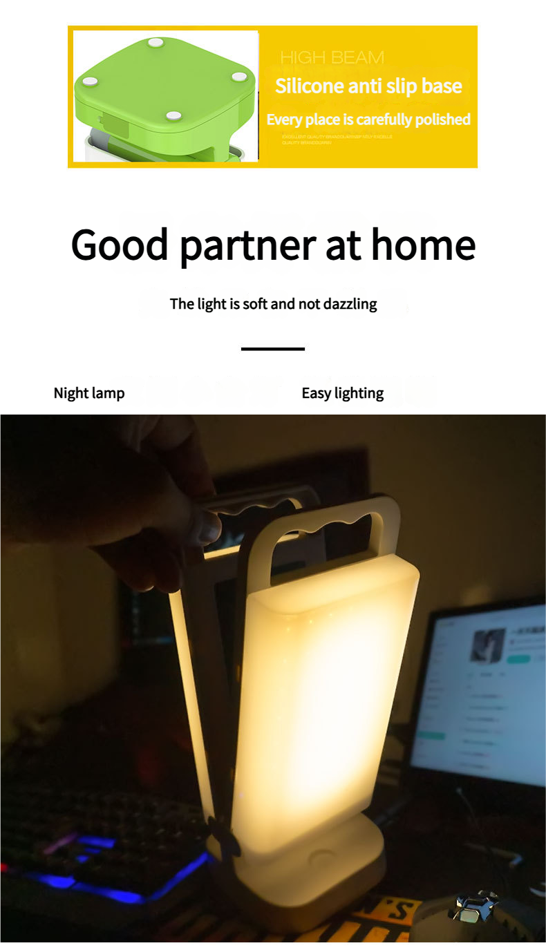 Rechargeable Solar Camping Light