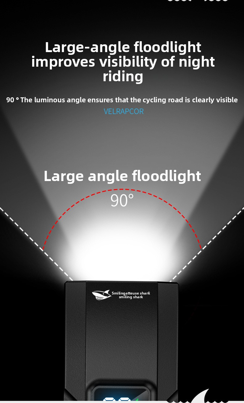 Portable Bicycle Night Riding Front Light