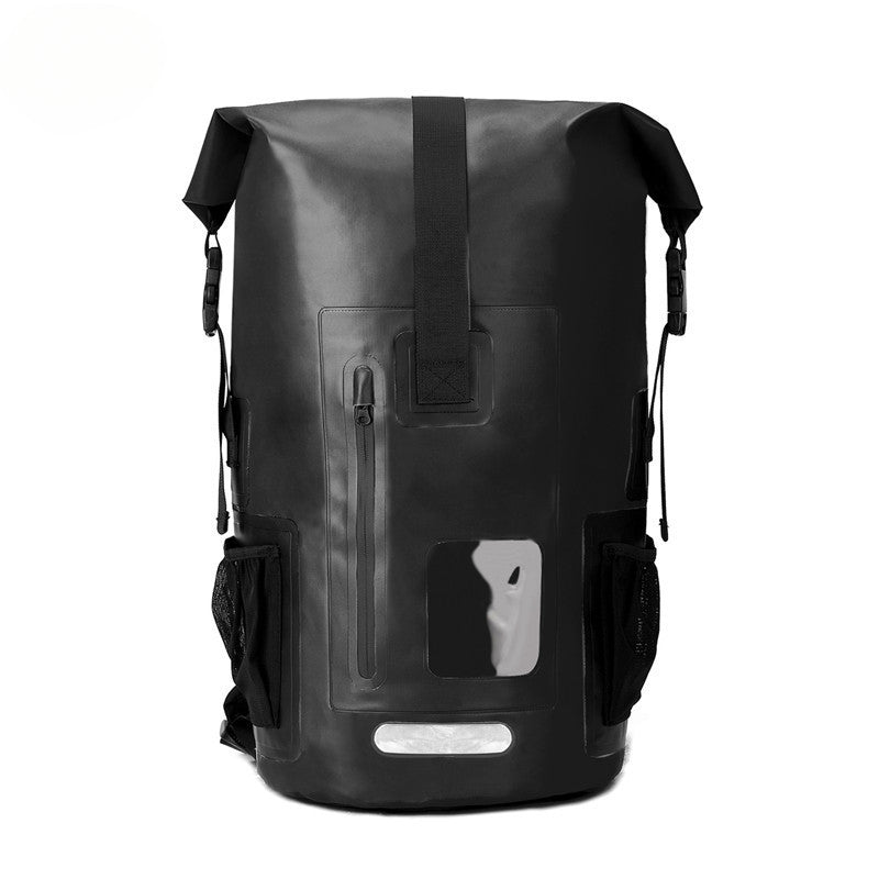 35L Large Capacity Waterproof Backpack Outdoor Waterproof Bag Hiking Camping Stream Trekking 500D Double Shoulder Backpack