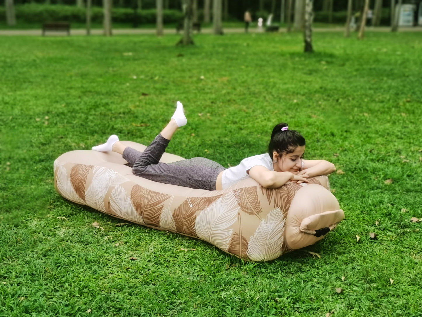 Camping Inflatable Sofa Water and Land Dual-use