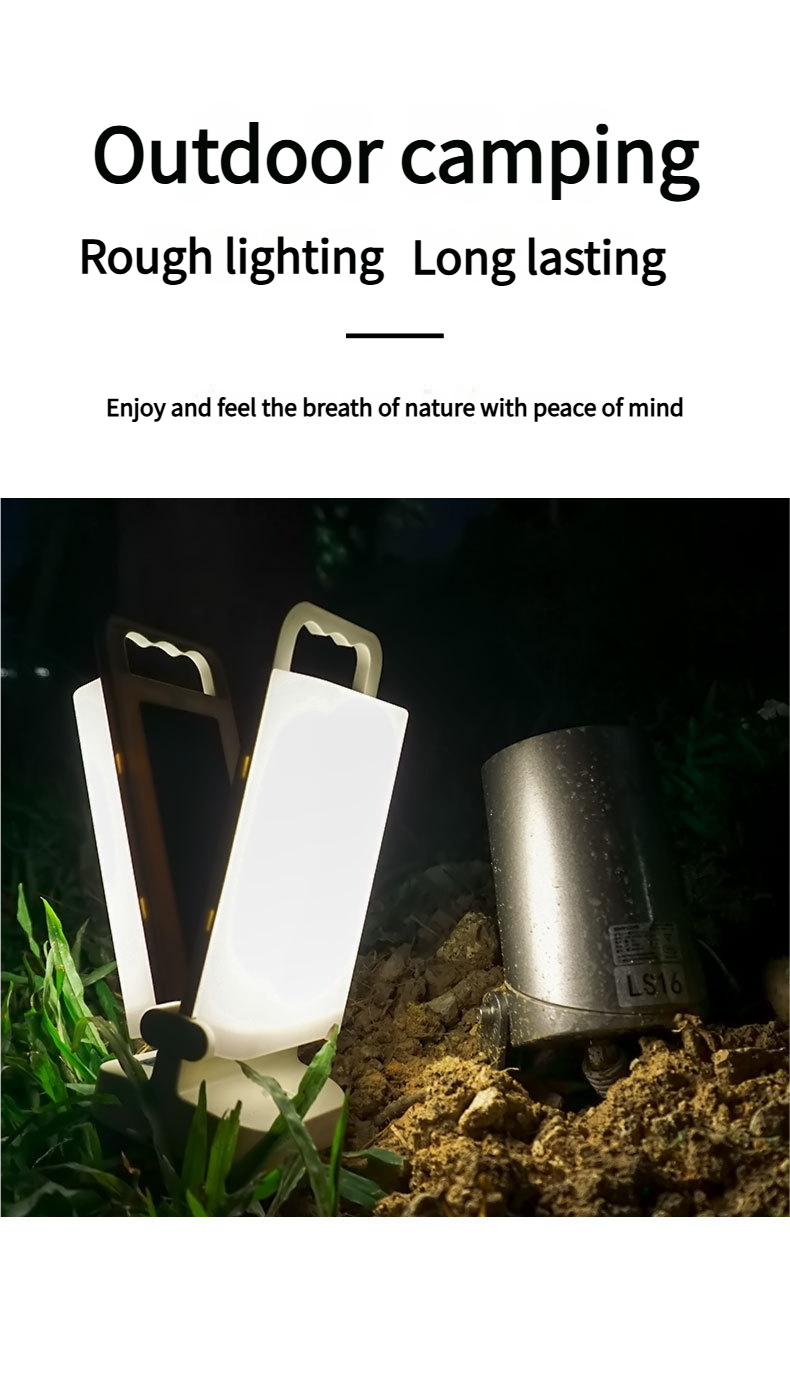 Rechargeable Solar Camping Light