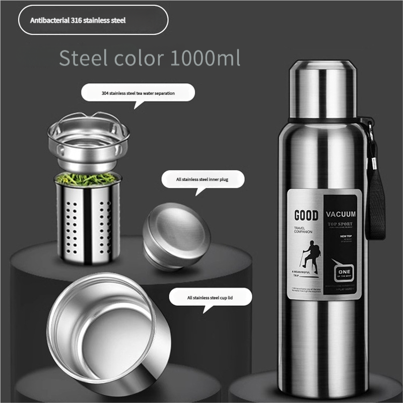 316 Stainless Steel Outdoor Travel Hiking Portable Insulated Cup