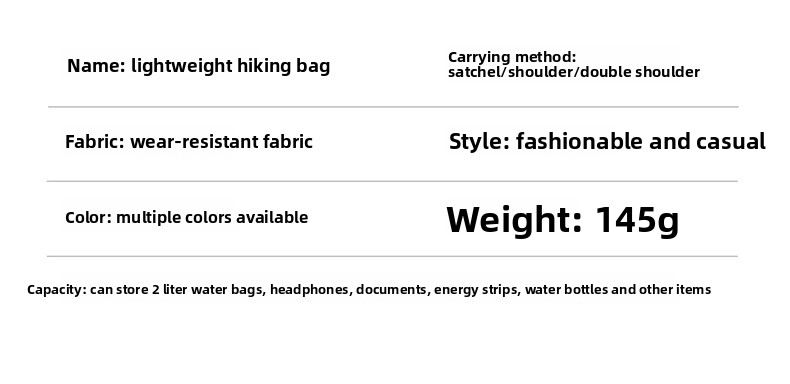 Vest Lightweight Hydration Backpack