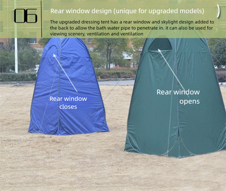 Portable Outdoor Shower Tent