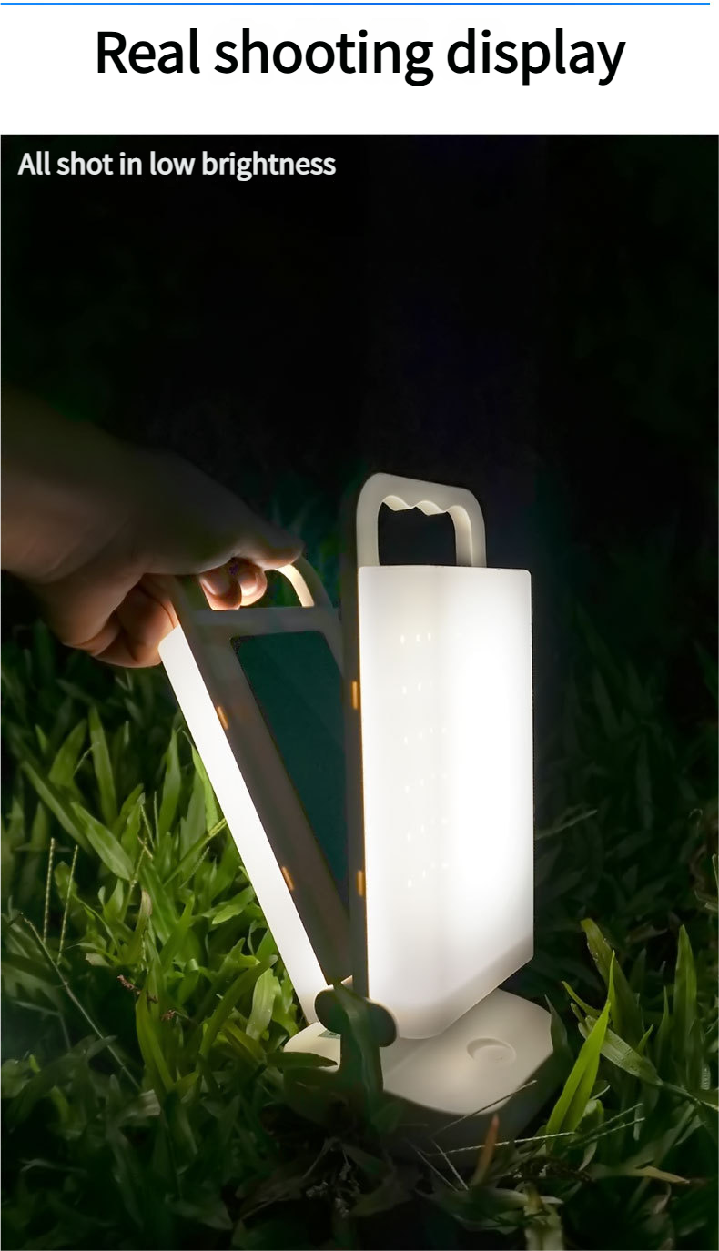 Rechargeable Solar Camping Light