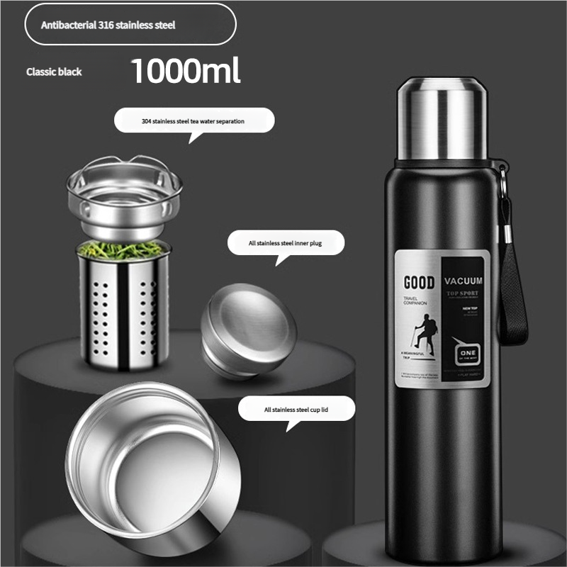 316 Stainless Steel Outdoor Travel Hiking Portable Insulated Cup