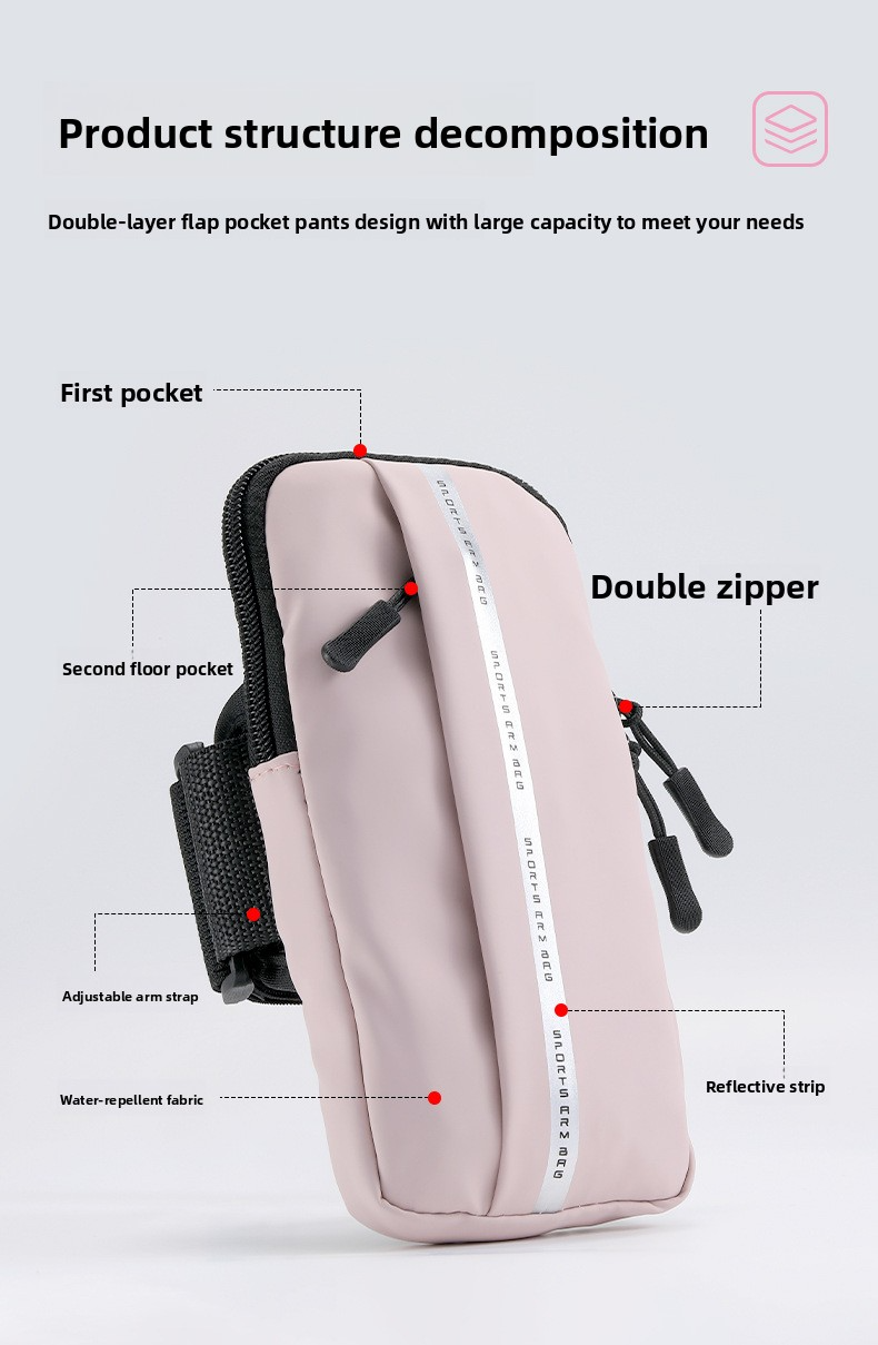 Running Phone Arm Bag