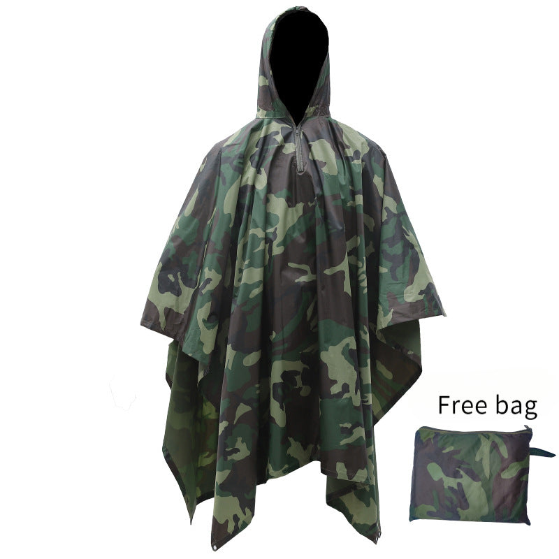 Multi-Functional 3-in-1 Outdoor Raincoat