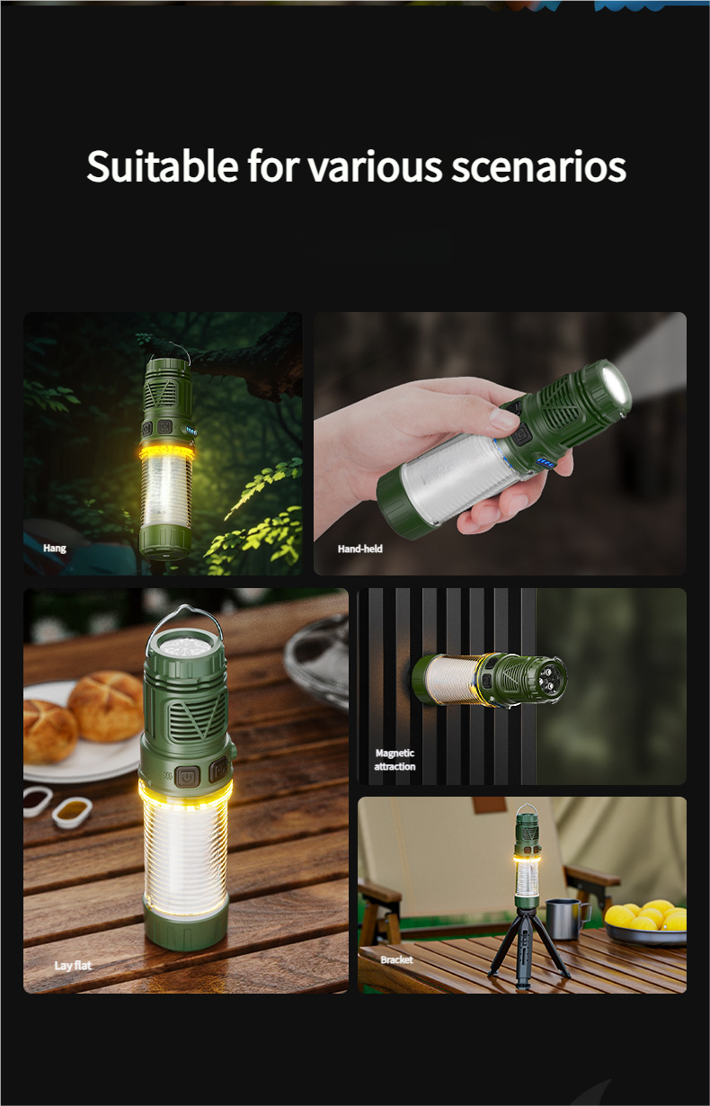Camping Light with Mosquito Repellent Function
