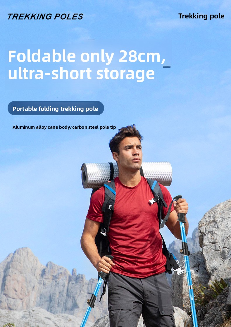 Folding Hiking & Trekking Poles