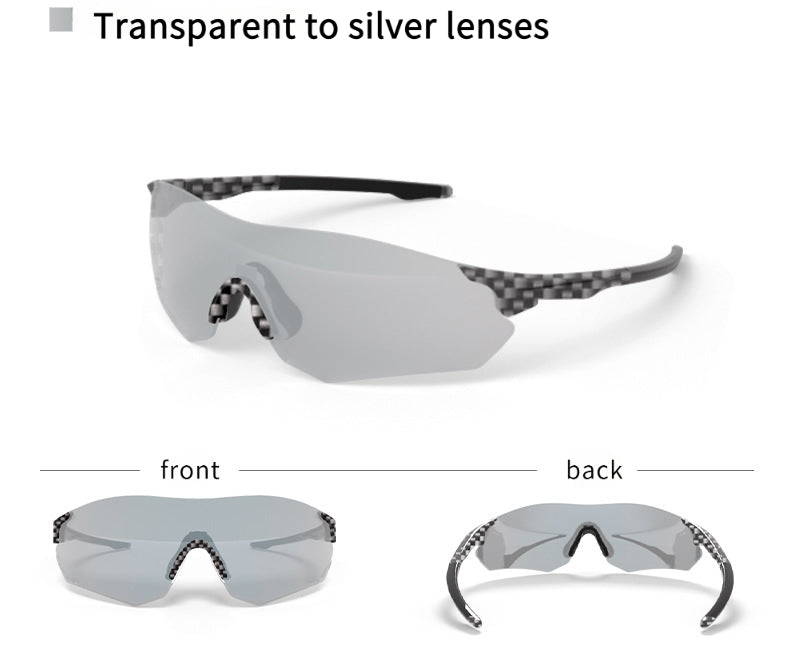 Lightweight TR90 Sun Glasses with UV Protection for Cycling Running