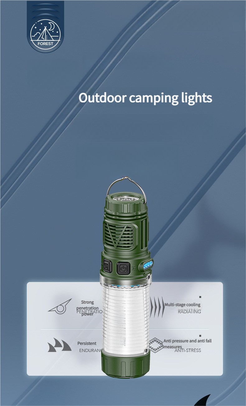 Camping Light with Mosquito Repellent Function