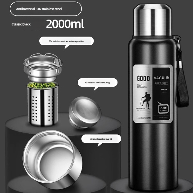 316 Stainless Steel Outdoor Travel Hiking Portable Insulated Cup