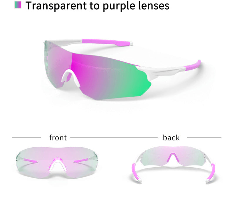 Lightweight TR90 Sun Glasses with UV Protection for Cycling Running