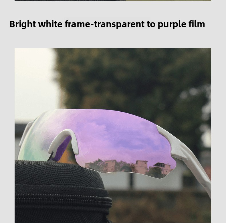 Lightweight TR90 Sun Glasses with UV Protection for Cycling Running