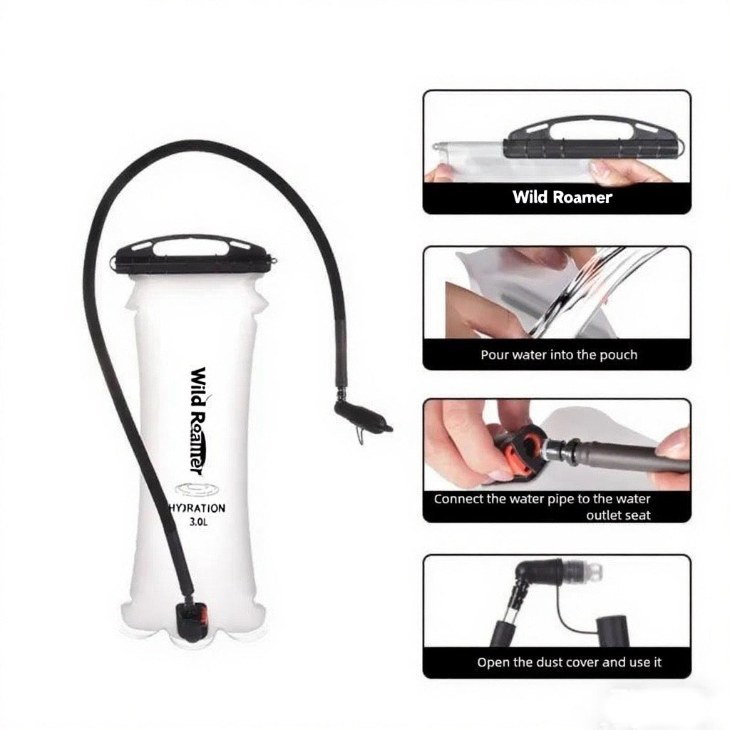 TPU Soft Flask Collapsible Water Bottles