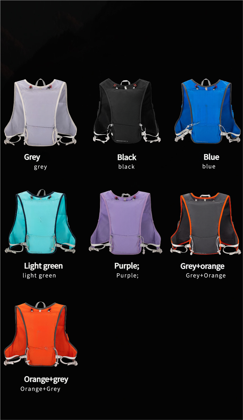 Running Hydration Vest Backpack