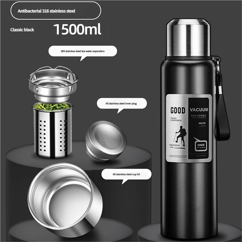 316 Stainless Steel Outdoor Travel Hiking Portable Insulated Cup